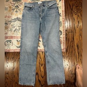 Agolde Women's Flare & Wide Leg Jeans - Light Blue